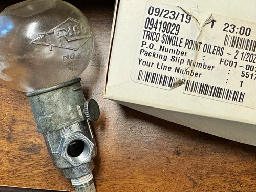 Trico single point oiler 1 - point, no.