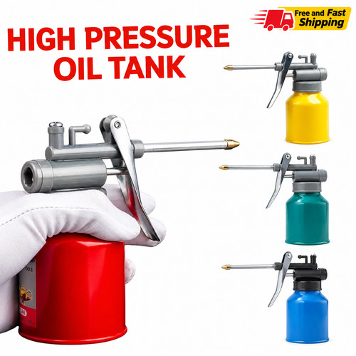 Hand pump oiler can - hand,