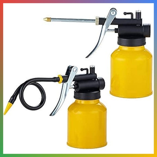 Hand pump oiler can - hand,